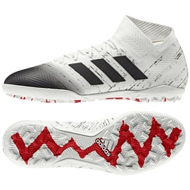Adidas Nemeziz 18.3 Tf M D97986 futballcipő fehér fehér