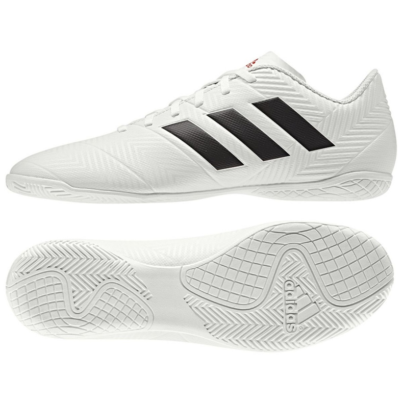 Belső cipő adidas Nemeziz 18.4 In M D97996 fehér fehér