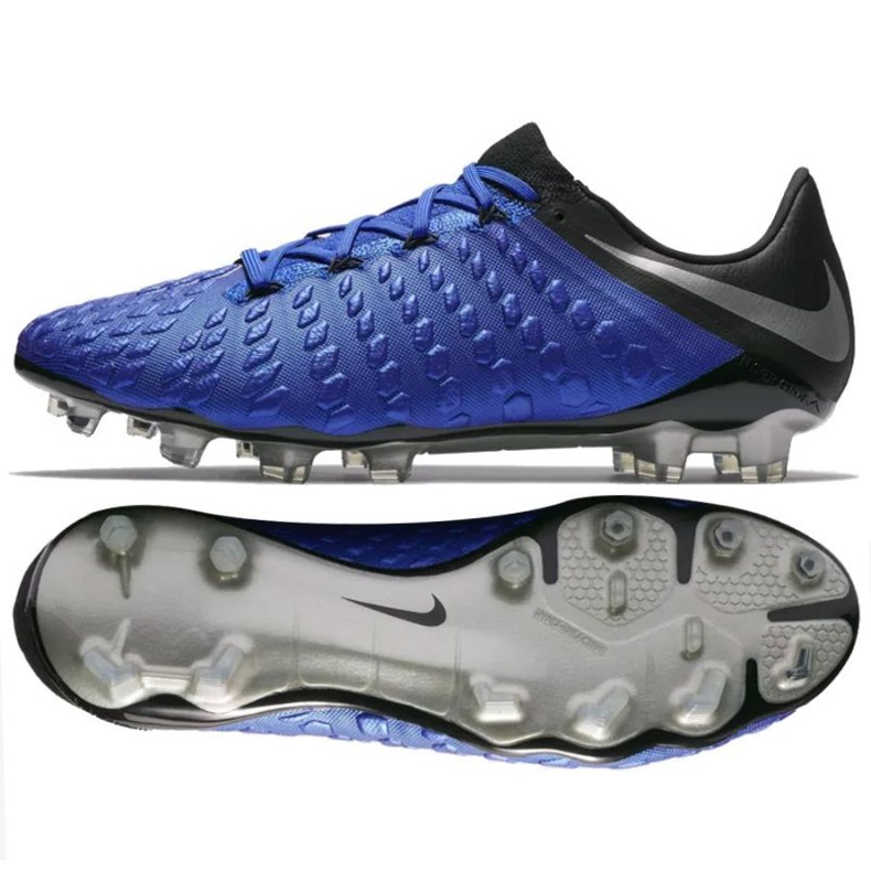 Nike Hypervenom Phantom 3 Elite FG M AJ3805-400 futballcipő kék
