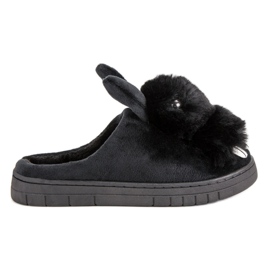 Meleg papucs fekete