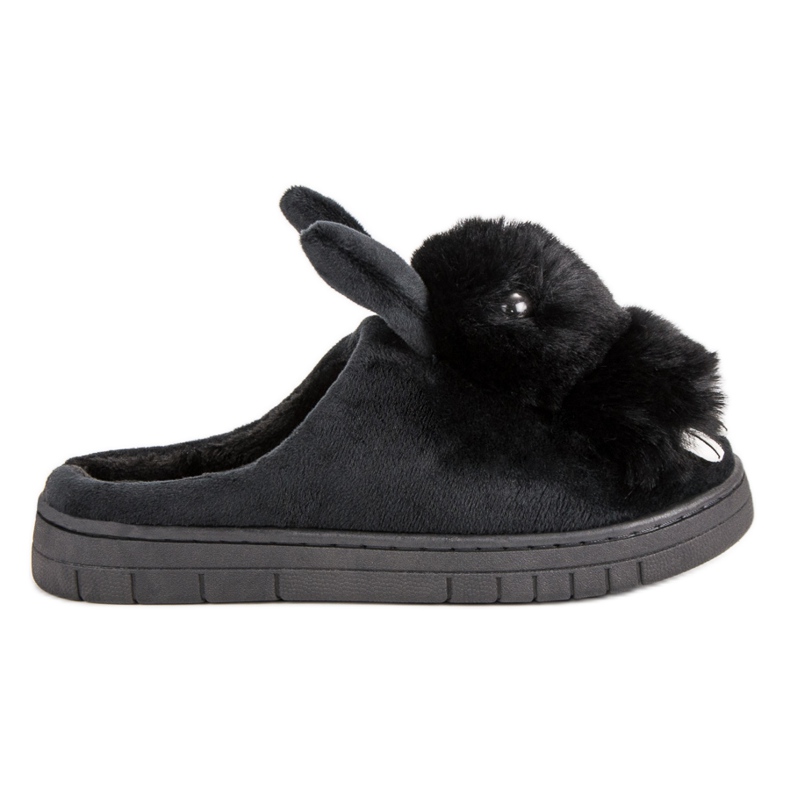 Meleg papucs fekete Meleg papucs fekete