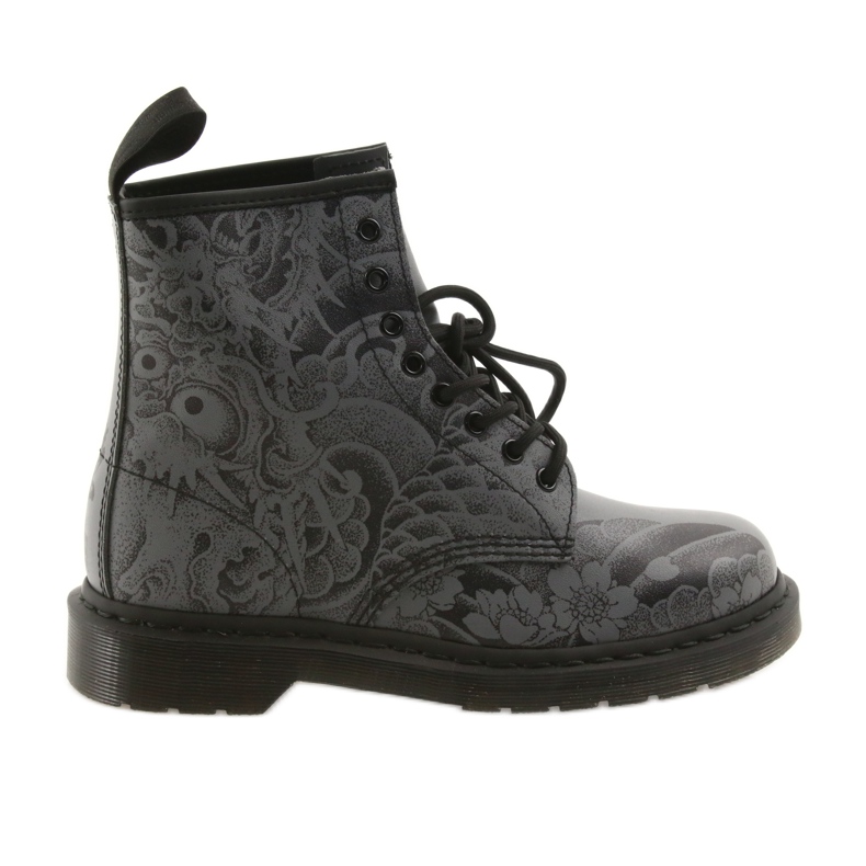 Dr. Martens 1460 OT BLACK fekete szürke