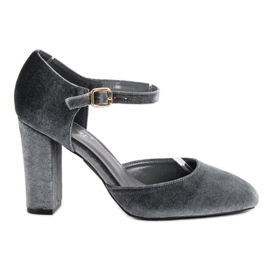 Seastar Ezüst velúr szivattyúk szürke