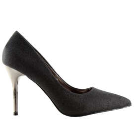 Fekete ombre irizáló csapok LE053P Fekete