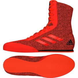 Adidas Box Hog Plus bokszcipő piros