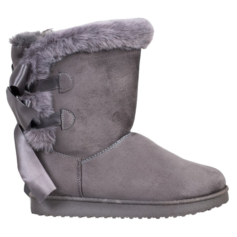 Magas Mukluki íjakkal szürke