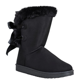 Magas Mukluki íjakkal fekete