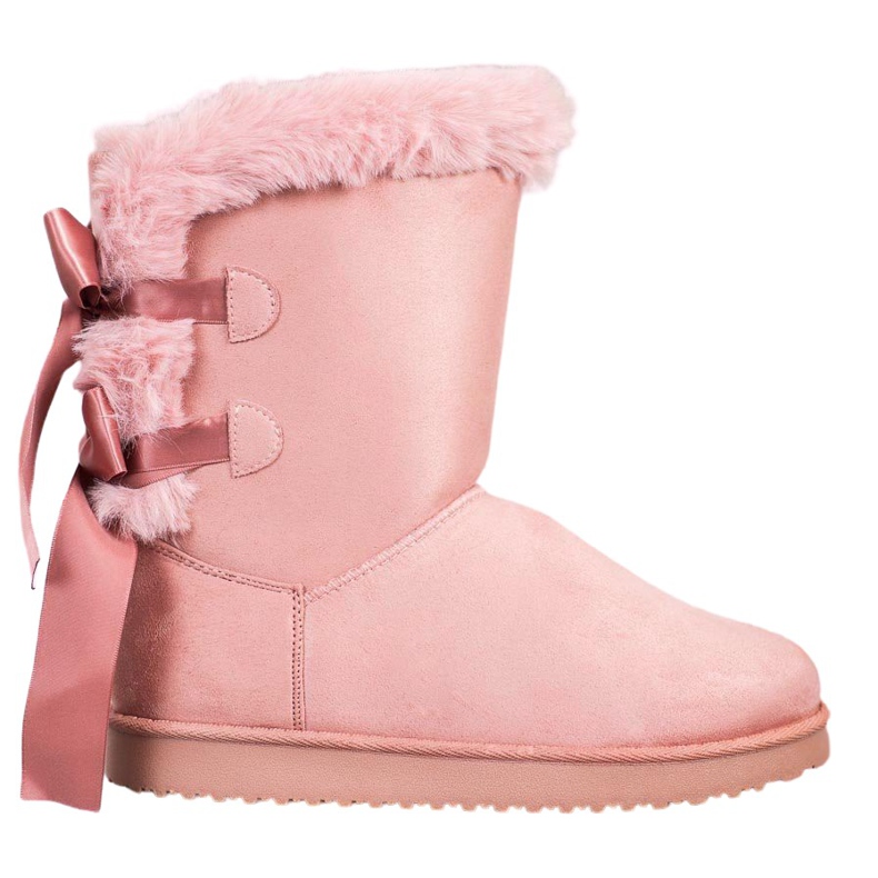 Magas Mukluki íjakkal rózsaszín