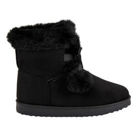 Divatos fekete Mukluki