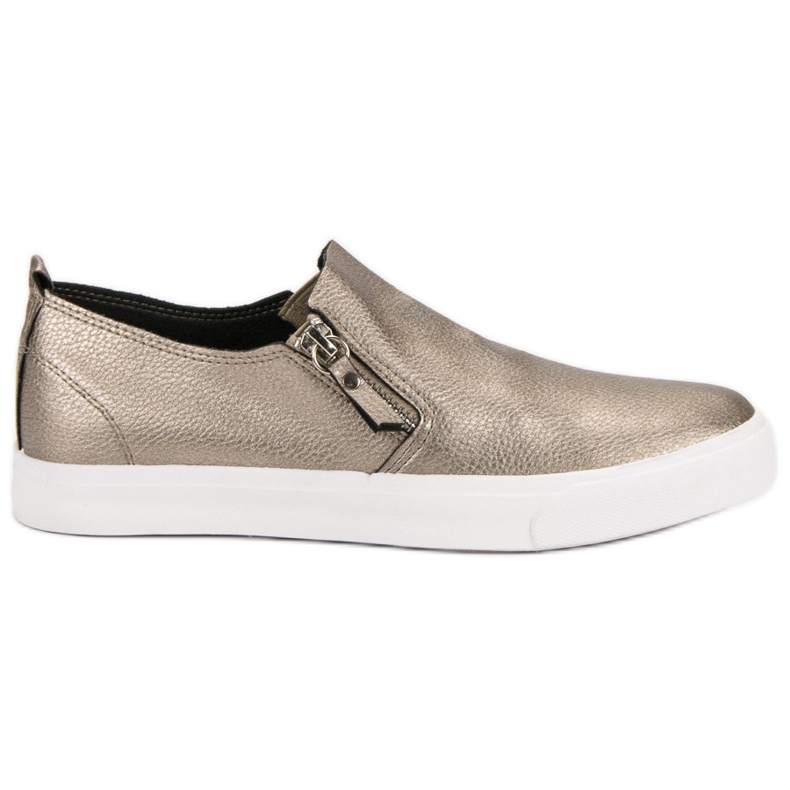 Cipzáros cipők sárga