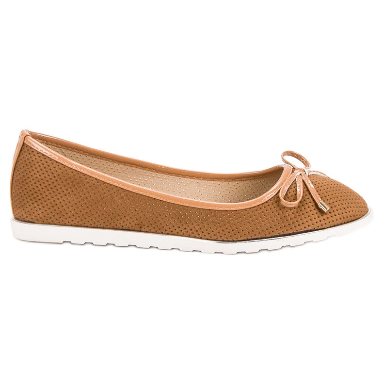 Small Swan Teve balerinák barna Small Swan Teve balerinák barna