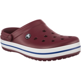 Crocs Crocband Garnet White sokszínű