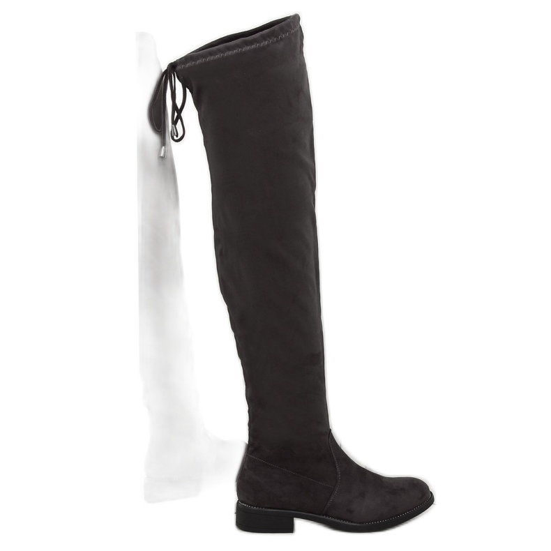 Szürke Túlcsizma nőknek 7367-PG Szürke