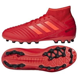 Adidas Predator 19.3 Jr D98005 futballcipő piros piros