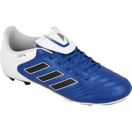 Adidas Copa 17.4 FxG Jr BA9734 futballcipő kék kék