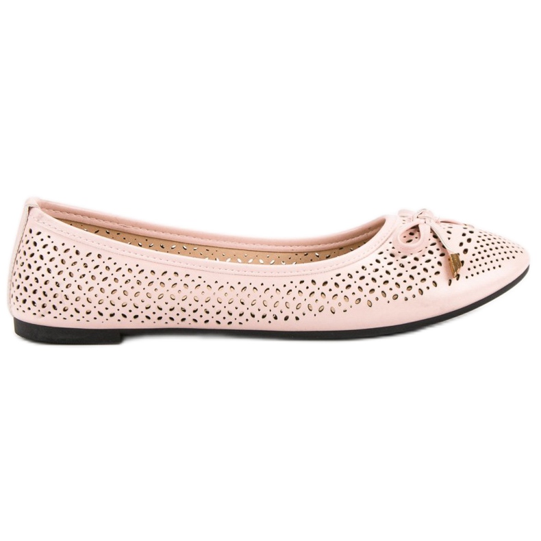 Áttört balerinák rózsaszín Áttört balerinák rózsaszín