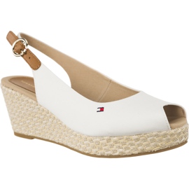 Tommy Hilfiger Iconic Elba Basic Sling Back 121 Whisper White fehér barna