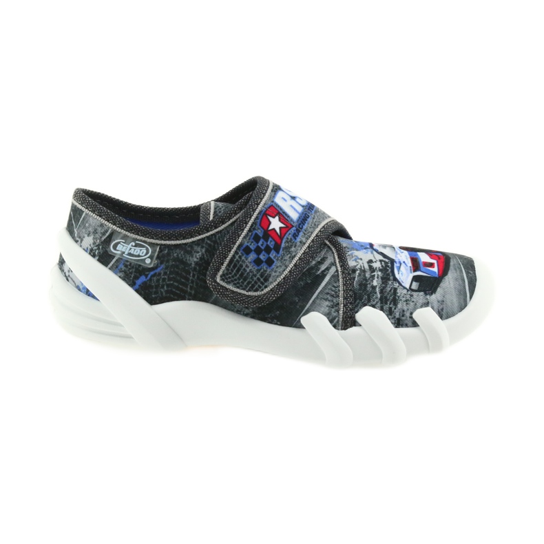 Befado gyermekcipő papucs 273X251 fekete kék szürke piros