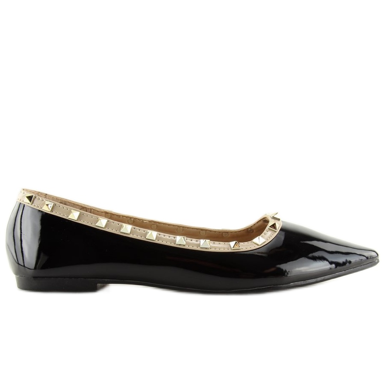 Fekete balerinák 127-16 Fekete