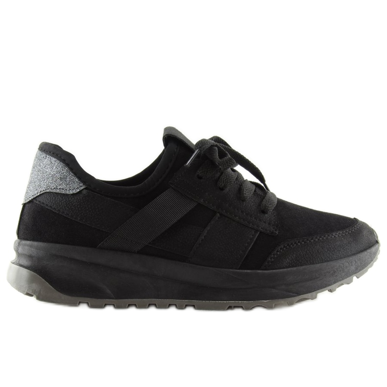 Fekete sportcipő X-9733 Fekete