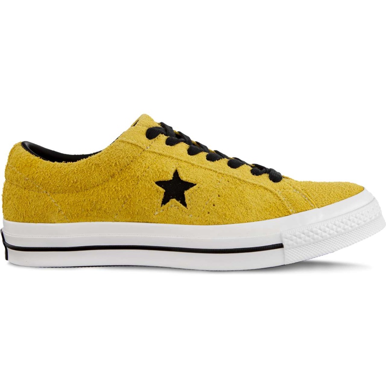 Converse One Star Dark Star C163245 Bold Citron Fekete Fehér sárga