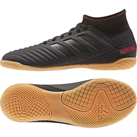 Belső cipő adidas Predator 19.3 In Jr D98015 sokszínű fekete