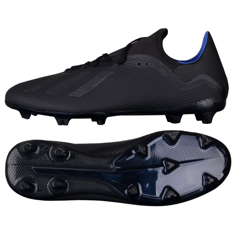 Adidas X 19.3 Fg M D98076 futballcipő sokszínű fekete