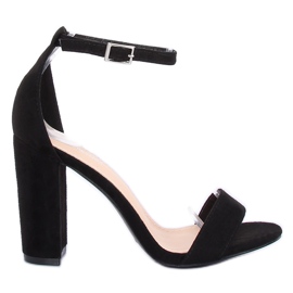 Fekete szandál a poszton Y2385-27 Fekete