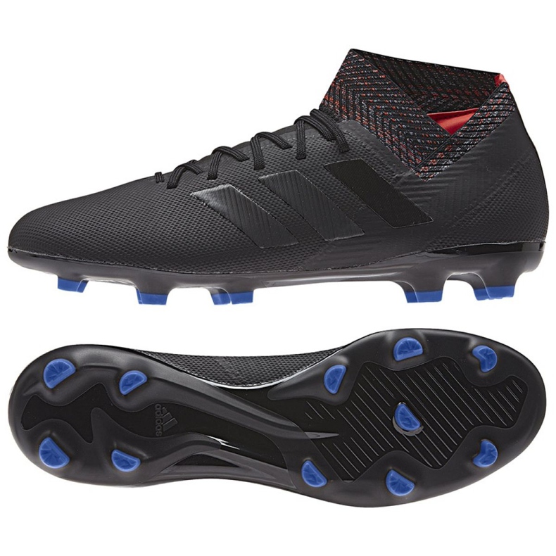 Adidas Nemeziz 18.3 Fg M D97981 futballcipő sokszínű fekete