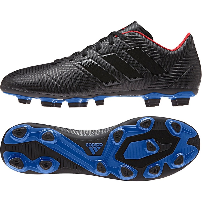 Adidas Nemeziz 18.4 FxG M D97991 futballcipő sokszínű fekete