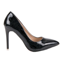 Elegáns fekete magassarkú