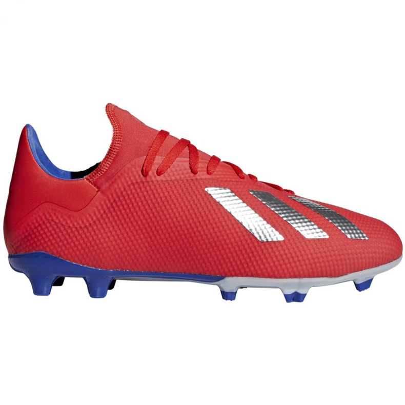 Adidas X 18.3 Fg M BB9367 futballcipő sokszínű piros