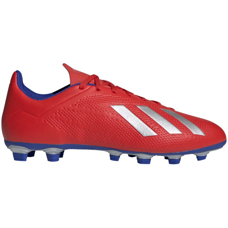 Adidas X 18.4 Fg M BB9376 futballcipő sokszínű piros