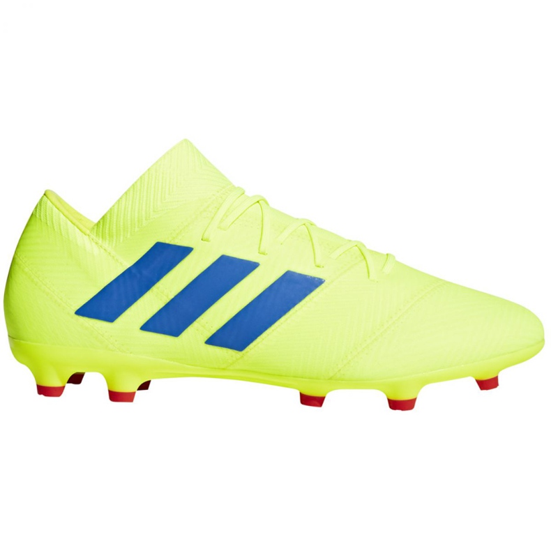 Adidas Nemeziz 18.2 Fg M BB9431 futballcipő sárga sárga