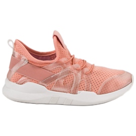 Divatos sportcipő rózsaszín Divatos sportcipő rózsaszín