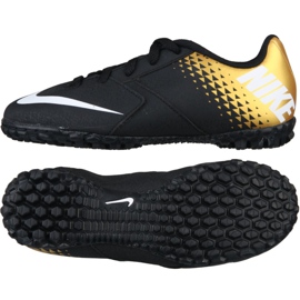 Nike Bomba X Tf Jr 826488-077 futballcipő fekete fekete