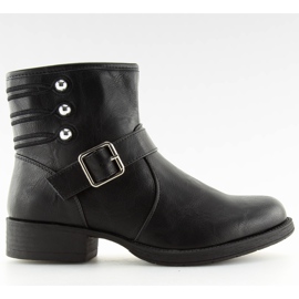 Katonai fekete csizma ZW08 Black II-GAT