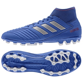 Adidas Predator 19.3 Ag M BC0297 futballcipő kék kék Adidas Predator 19.3 Ag M BC0297 futballcipő kék kék