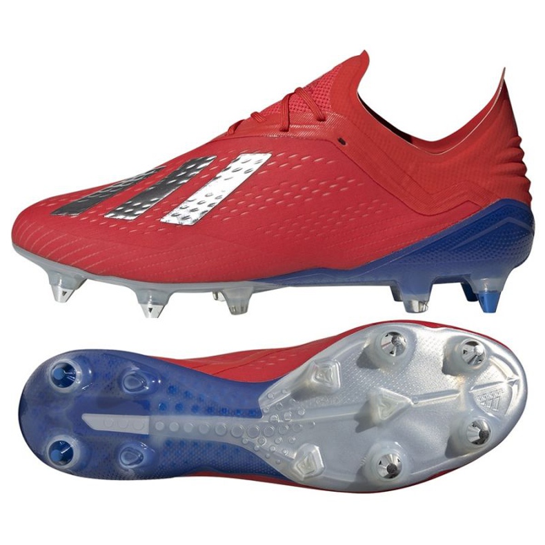 Adidas X 18.1 Sg M BB9359 futballcipő piros piros