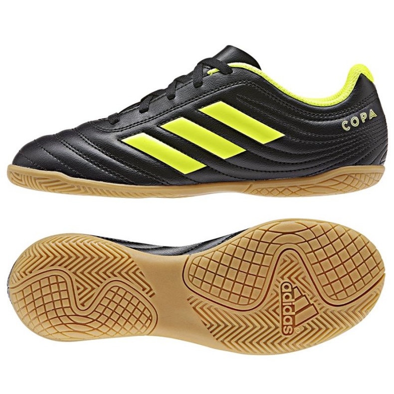 Belső cipő adidas Copa 19.4 In Jr D98095 fekete fekete