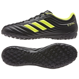 Adidas Copa 19.4 Tf M BB8097 futballcipő fekete fekete
