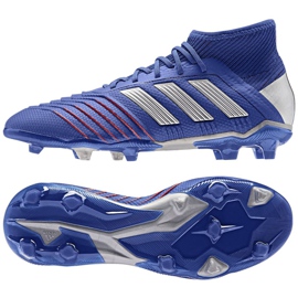 Adidas Predator 19.1 Fg Jr CM8530 futballcipő kék kék