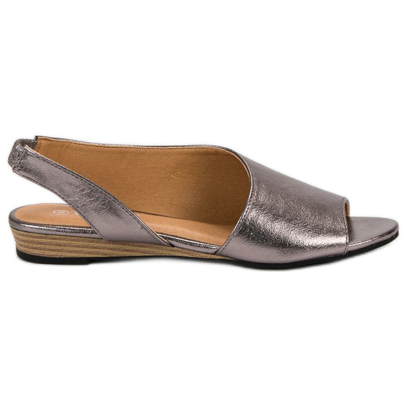 VINCEZA Slip On Sandals szürke