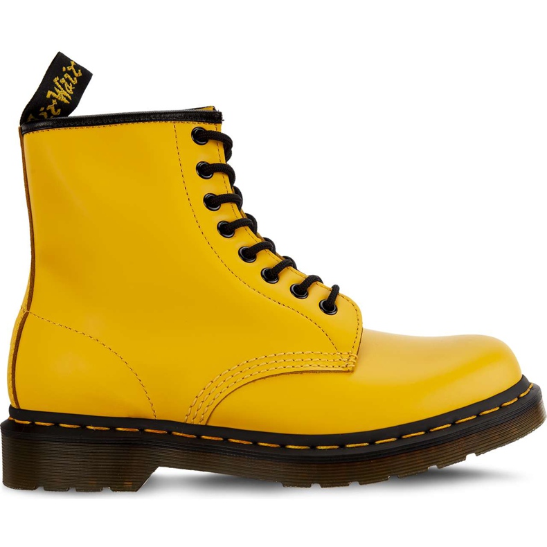 Dr. Martens 1460 Sima nyári ikonok sárga narancssárga