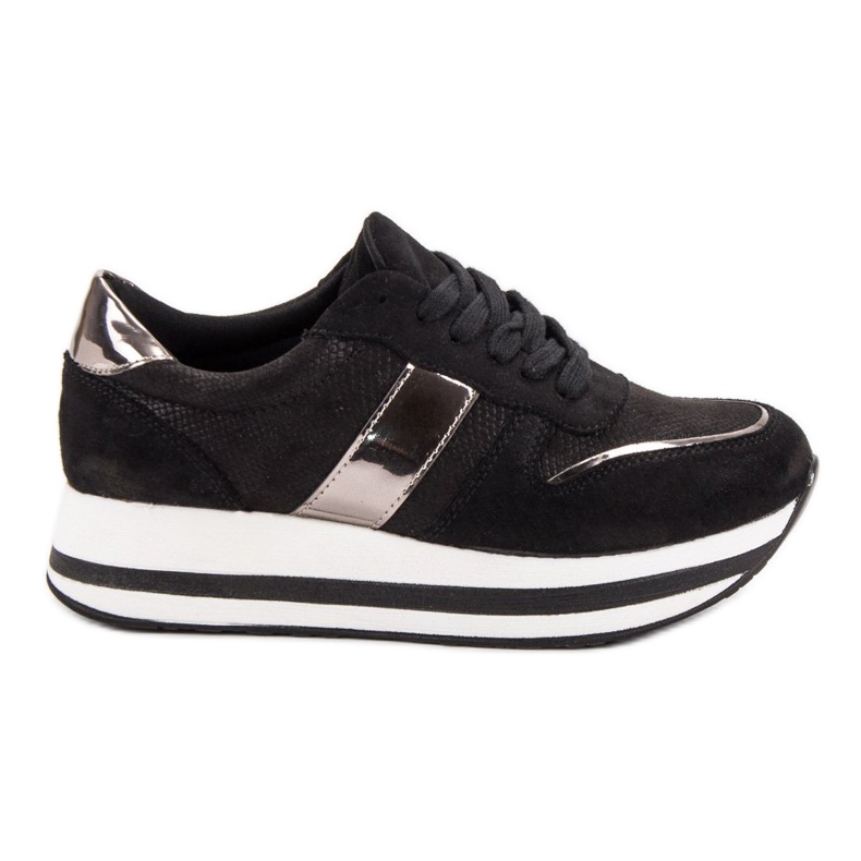 Bestelle Divatos fekete cipők