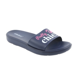 Flamingos Atletico női papucs fehér rózsaszín sötétkék Flamingos Atletico női papucs fehér rózsaszín sötétkék