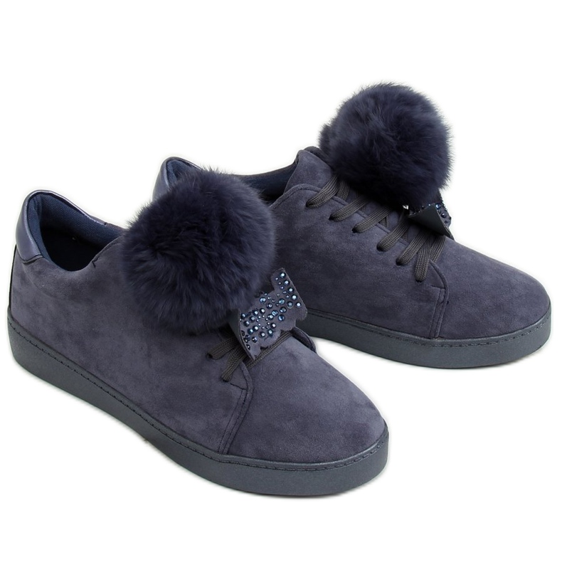 Navy blue női cipők 68-95 Blue sötétkék