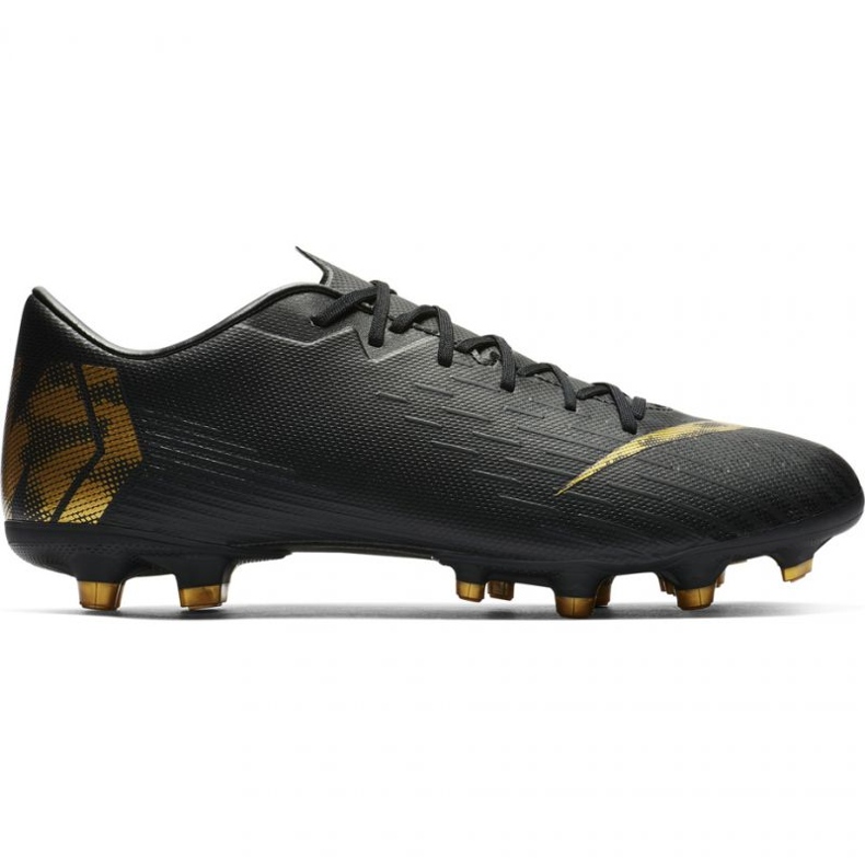 Nike Mercurial Vapor 12 Academy Mg M AH7375-077 futballcipő fekete fekete