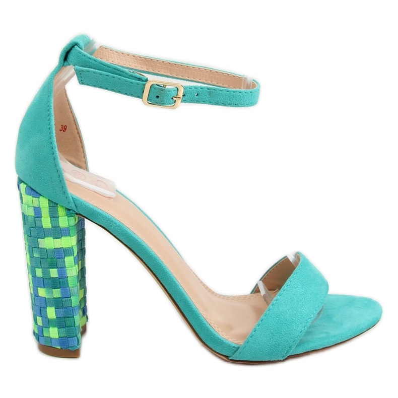 Menta sarkú szandál 708-24 Kék sokszínű