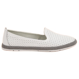 Filippo Bőr áttört urak fehér